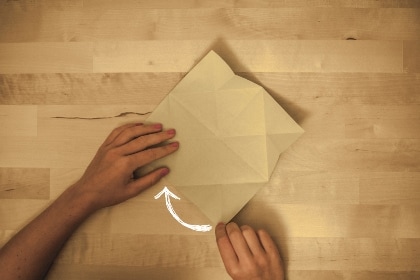 Чудо оригами - сворачивание бумаги - шаг 2