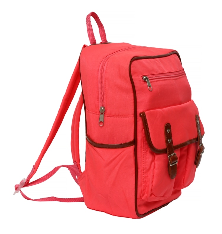 Выбираем портфель для первоклассника - красный объемный рюкзак
