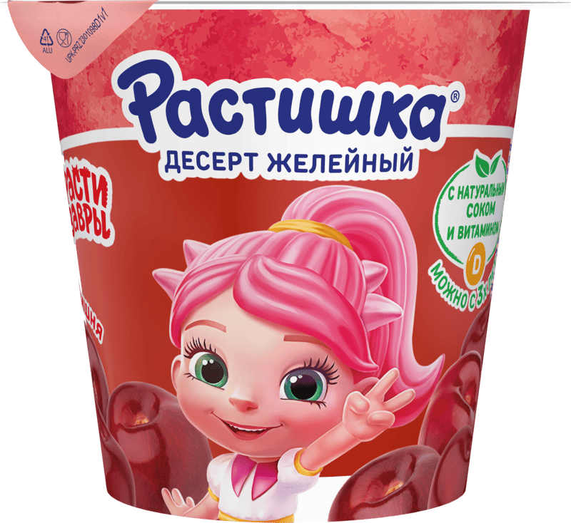 Растишка Желе вишня 100 гр