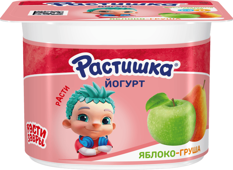 Детский йогурт яблоко-груша