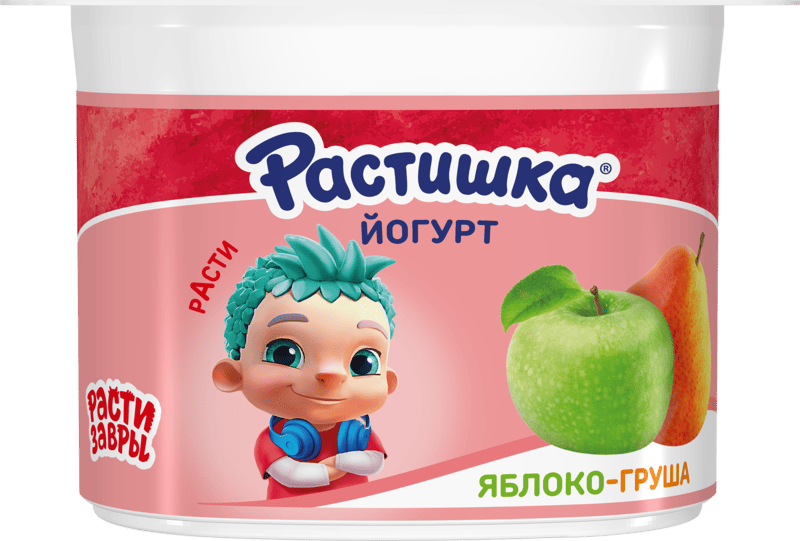 Состав детского йогурта яблоко-груша